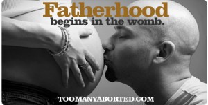 The Radiance Foundation's "FATHERHOOD BEGINS IN THE WOMB"
