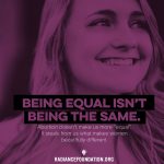 "BEING EQUAL" by The Radiance Foundation