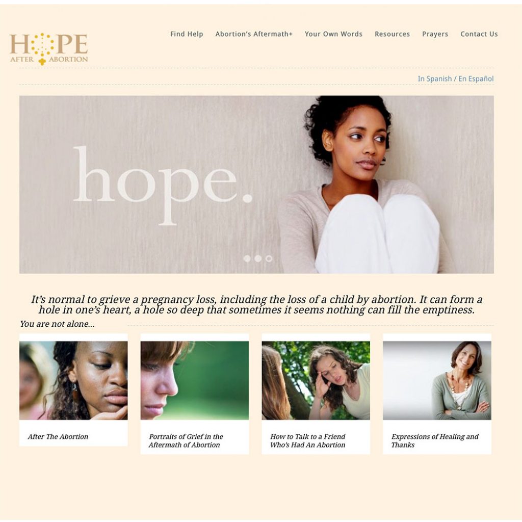 HopeAfterAbortion.org