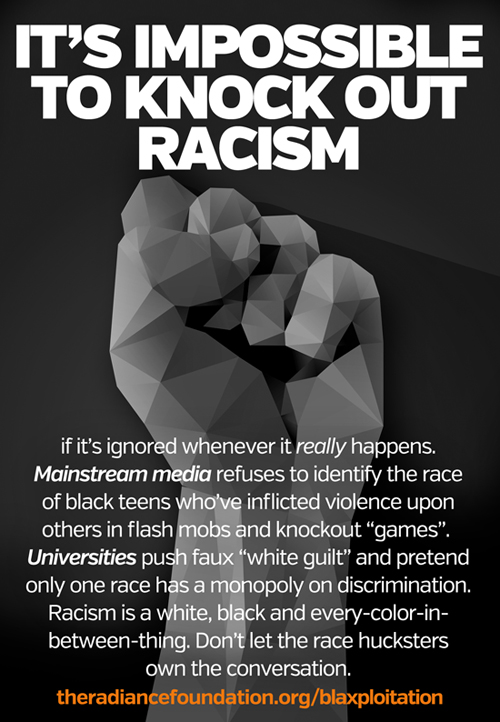 "KNOCKOUT RACISM" by The Radiance Foundation