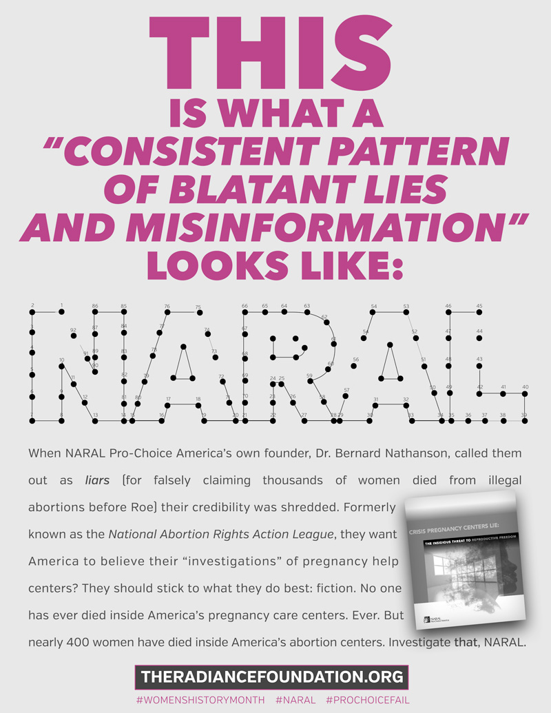 "NARAL - Pattern of Lies" by The Radiance Foundation