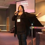 Bethany speaks powerful words at DNA Women's Conference.