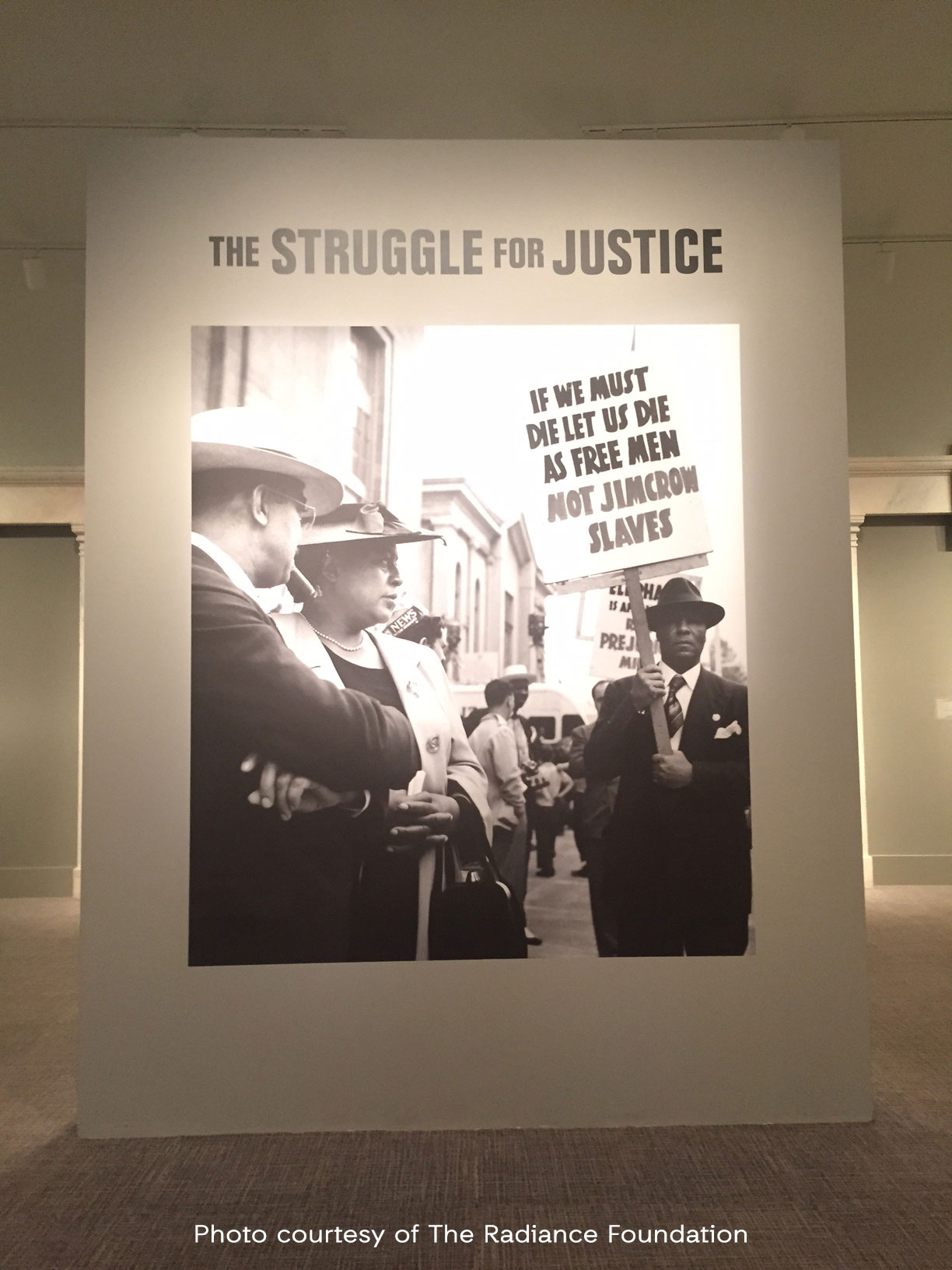 "Struggle For Justice" Exhibit - National Portrait Gallery