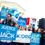 SCOTUS rally held by The Radiance Foundation for CO cake artist Jack Phillips