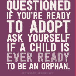 "Ready to Adopt" by The Radiance Foundation
