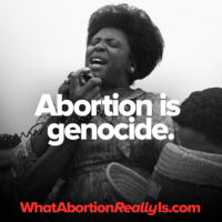 abortion-is-genocide-hamer