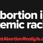 Abortion is systemic racism. WhatAbortionReallyIs.com