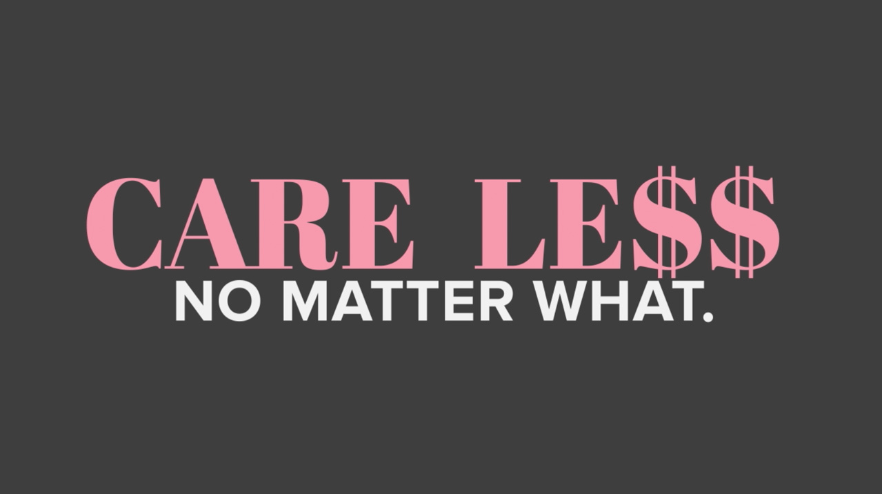 Care Less. No Matter What. - The Radiance Foundation