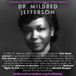 "Dr. Mildred Jefferson" by The Radiance Foundation