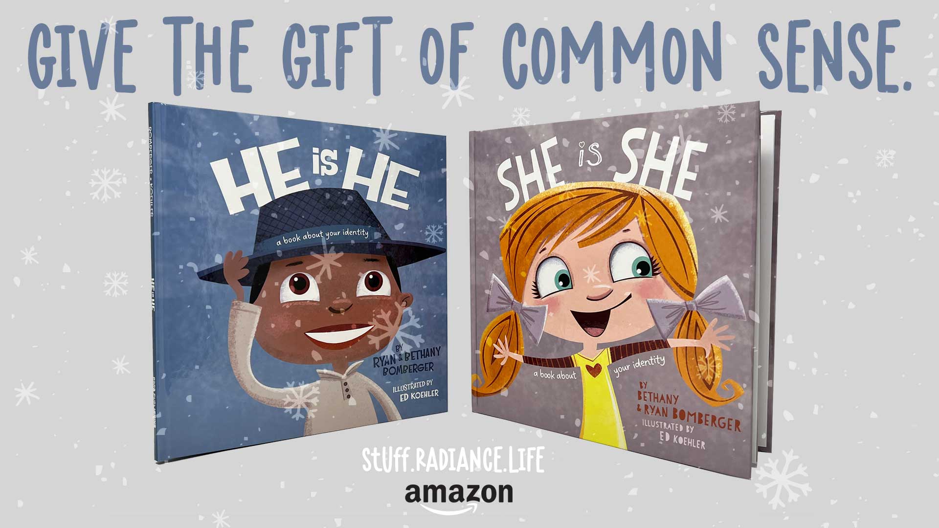 Get our ground-breaking books that celebrate God-given purpose and design!