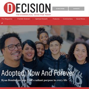 Decision Magazine interviews Bethany & Ryan Bomberger about their life-affirming work