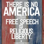 No America without #FreeSpeech & #Religious Liberty