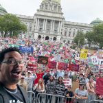 Ryan Bomberger emcees and keynotes at the 2025 PA March for Life